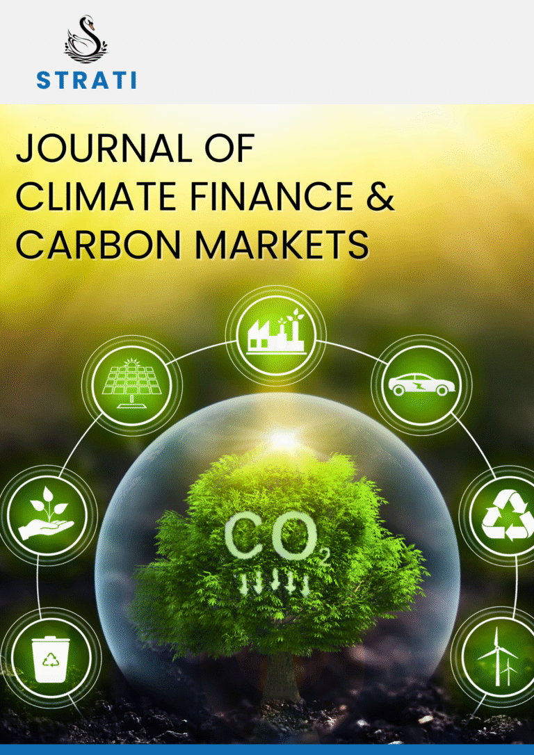 STRATI Journal of Climate Finance and Carbon Markets - STRAT Institute